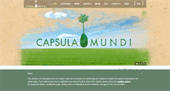 Desktop Screenshot of capsulamundi.it